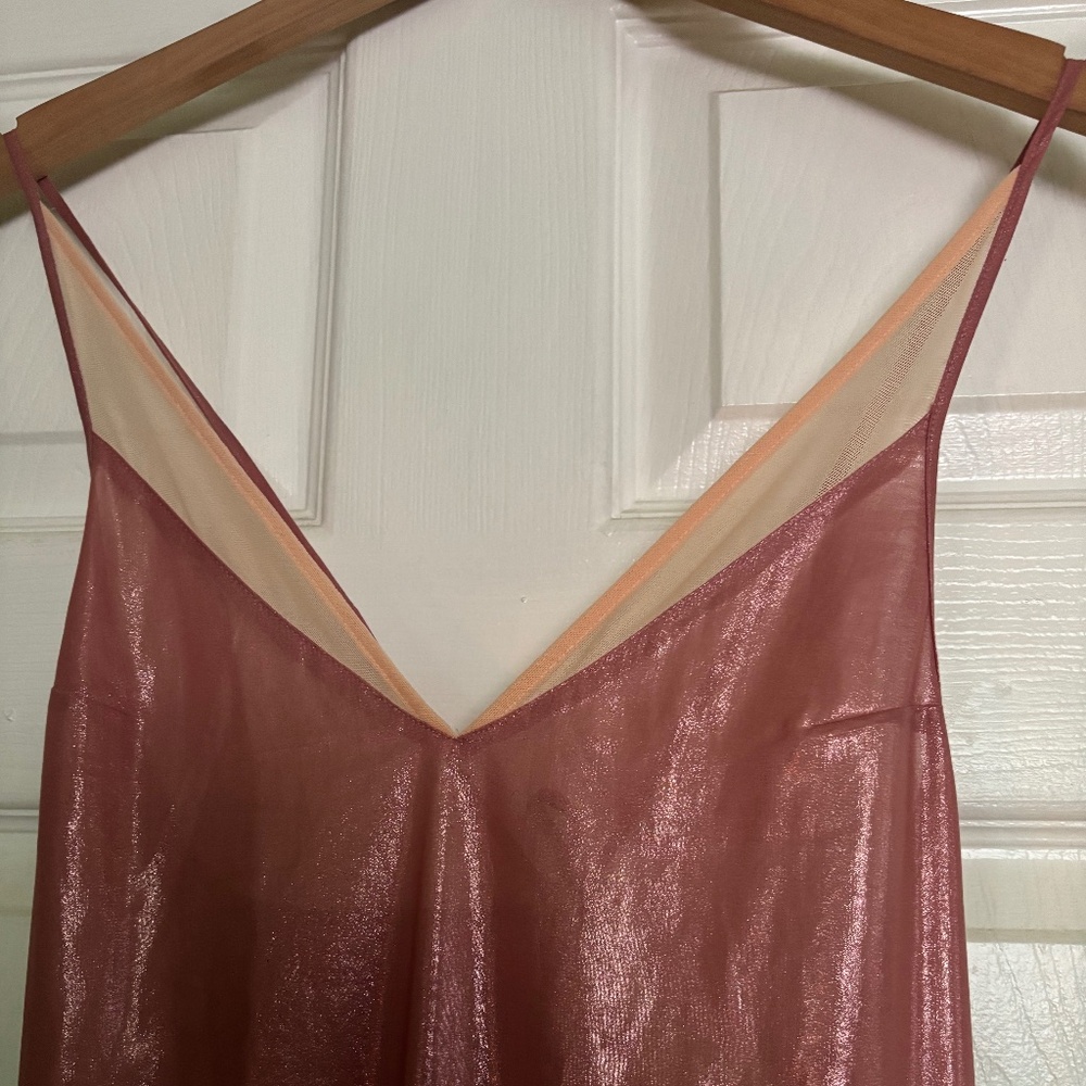 Metallic Pink Dress - Picture 5 of 7